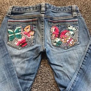 GapKids Butterfly Accented Jeans - Sz -10